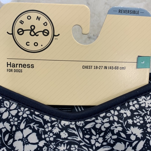 👑 Bond & Co. Reversible Harness NWT Large, XS *BENEFITS ANIMAL RESCUE* - Picture 5 of 9